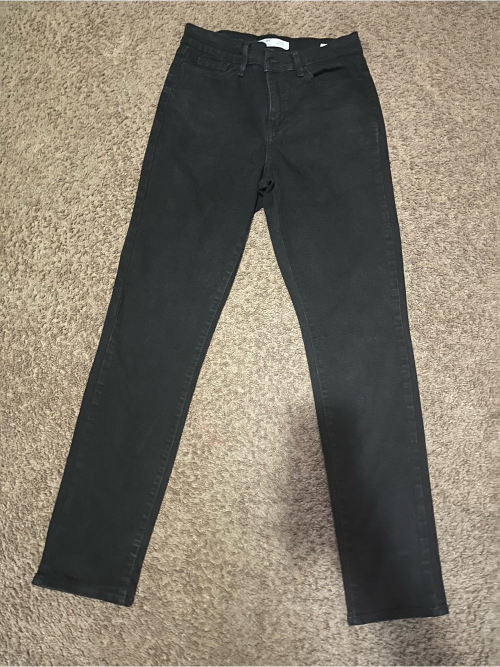 Signature by Levi Strauss Men's Black Skinny Jeans